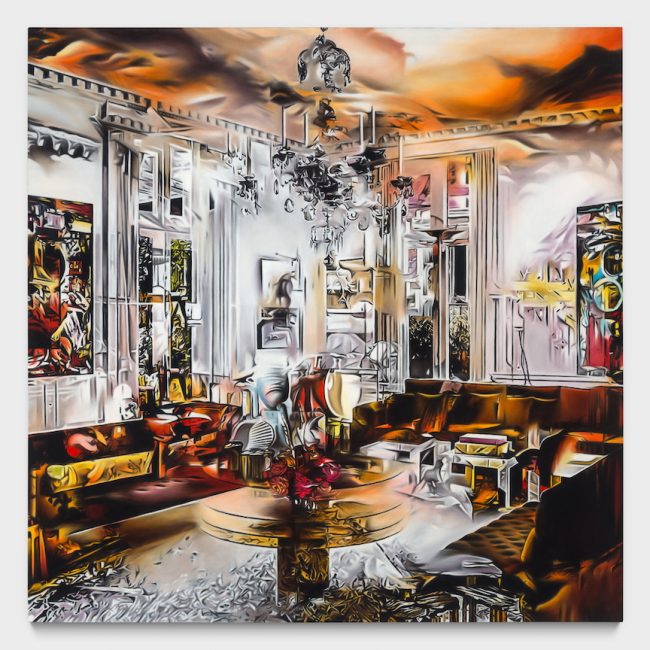 Stan-Narten-Fresnel Rhomb-50x50in Oil on Linen-2019